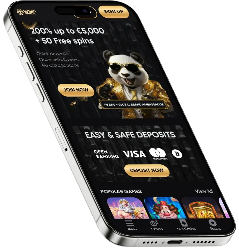 golden panda casino application